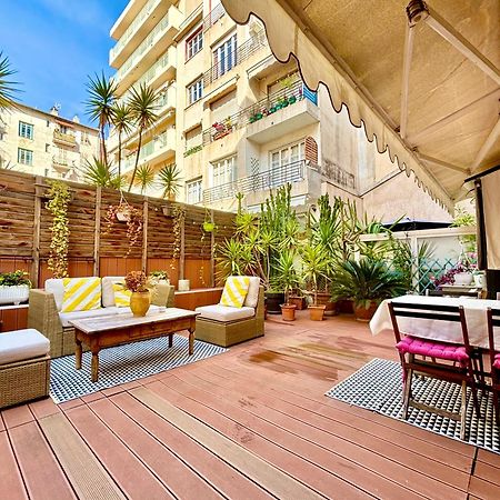 Large Magnificent Terrace Apartment นีซ ภายนอก รูปภาพ